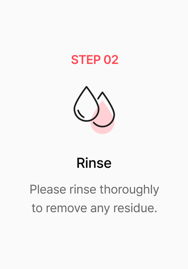 Rinse image